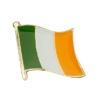 Ireland Flag Lapel Pin Proudly. Pride Badge Lapel Hat Tie Pin Brooch