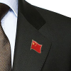 China Flag Chinese Lapel Pin Proudly. Pride Badge Lapel Hat Tie Pin Brooch