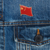 China Flag Chinese Lapel Pin Proudly. Pride Badge Lapel Hat Tie Pin Brooch
