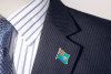 Fiji Flag Lapel Pin Proudly. Pride Badge Lapel Hat Tie Pin Brooch
