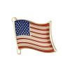 USA America Flag Lapel Enamel Pin American Badge