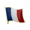 France Flag French Lapel Pin Proudly. Pride Badge Lapel Hat Tie Pin Brooch
