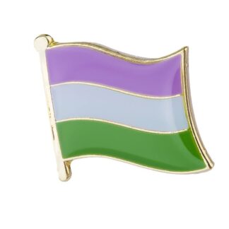 Genderqueer pin