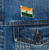 India Flag Indian Lapel Pin Proudly. Pride Badge Lapel Hat Tie Pin Brooch