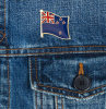 New Zealand Flag Lapel Pin Proudly. Pride Badge Lapel Hat Tie Pin Brooch