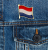 Netherlands Flag Dutch Lapel Pin Proudly. Pride Badge Lapel Hat Tie Pin Brooch