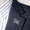 Greece Flag Lapel Enamel Pin Greek Badge