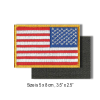 USA Reversed Flag Patch Tactical Removable