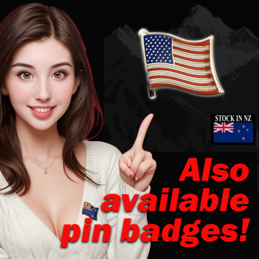 USA flag pin