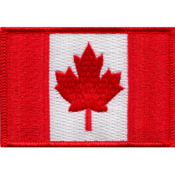 Canada flag patch