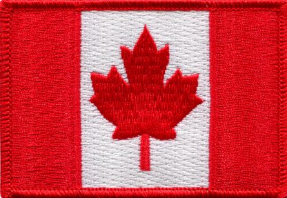 Canada flag patch
