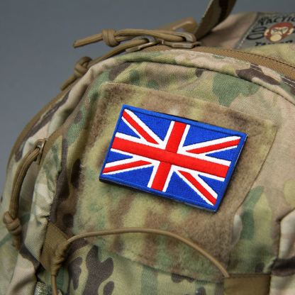 United Kingdom Flag Patch Tactical Removable