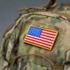 USA Flag Patch Tactical Removable