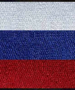 Russia flag patch