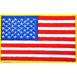 USA reversed flag patch tactical removeable