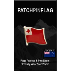 Tonga Flag Lapel Pin Proudly. Pride Badge Lapel Hat Tie Pin Brooch