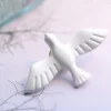 White Dove of Peace lapel pin: symbolizes peace, unity, and pride. Wear on hat, tie, or lapel to show support