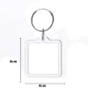 Transparent Photo Frame Keychain
