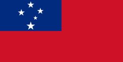 samoa 150cm x 90cm flag