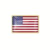 USA flag pin oblong