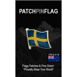 Sweden Flag Swedish Lapel Pin Proudly. Pride Badge Lapel Hat Tie Pin Brooch