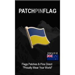 Ukraine Flag Lapel Pin Proudly. Pride Badge Lapel Hat Tie Pin Brooch