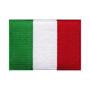 Italy flag patch
