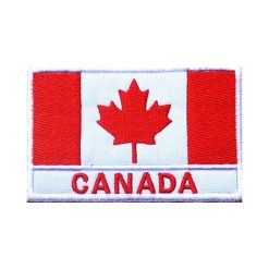 Canada flag patch