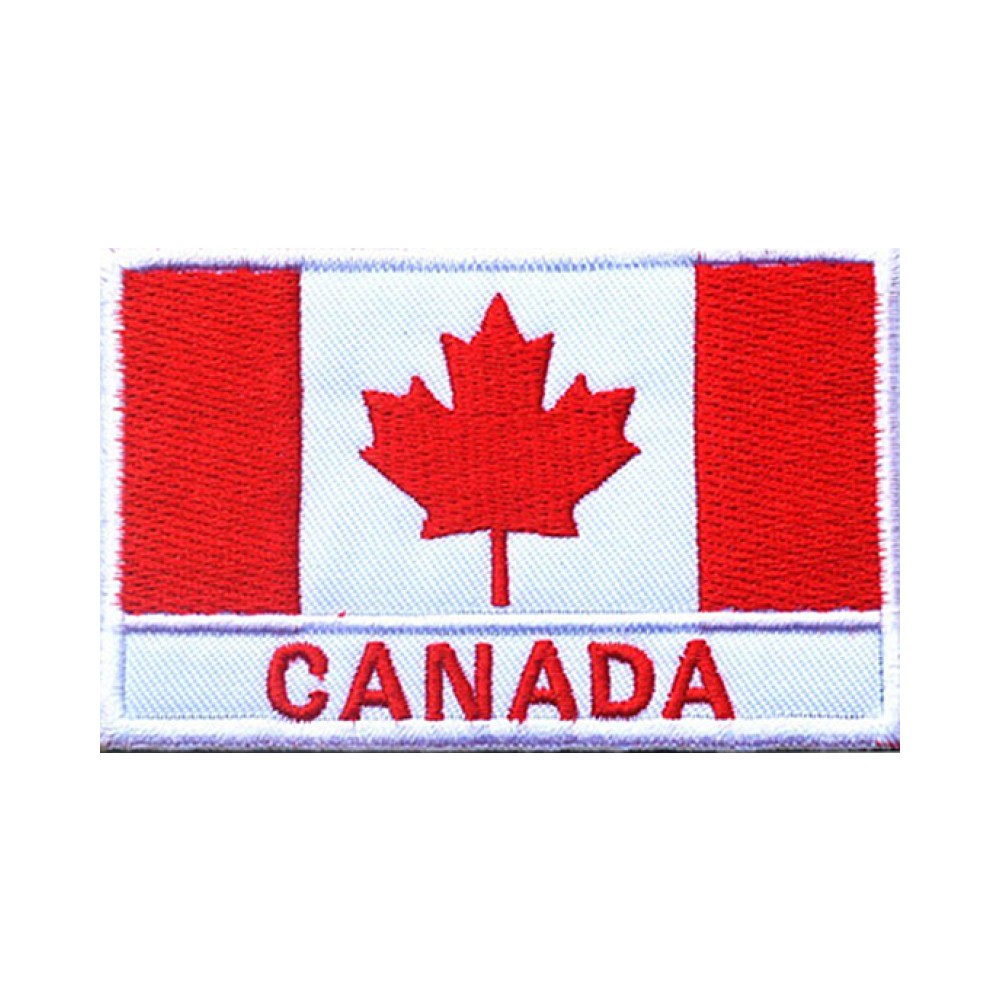 Canada flag patch