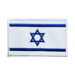 Israel flag patch