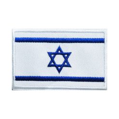 Israel flag patch
