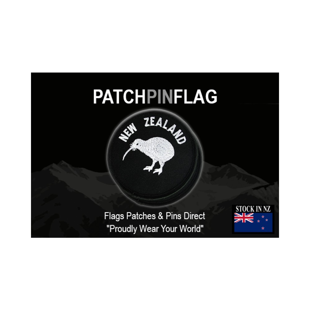 New Zealand flag patch