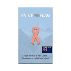 Pink Awareness Ribbon Lapel Pin- Breast Cancer Awareness and Women’s Health Ribbon