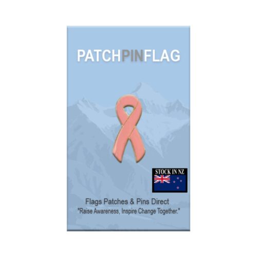 Pink Awareness Ribbon Lapel Pin- Breast Cancer Awareness and Women’s Health Ribbon