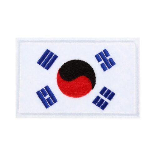 South Korea flag patch