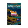 Lesbian pride Flag LGBTQIA+ Lapel Pin Proudly Pride Badge Lapel Hat Tie Pin Brooch