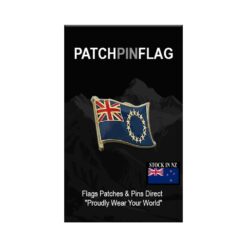 Cook Islands Flag Lapel Pin – Badge Brooch Pin