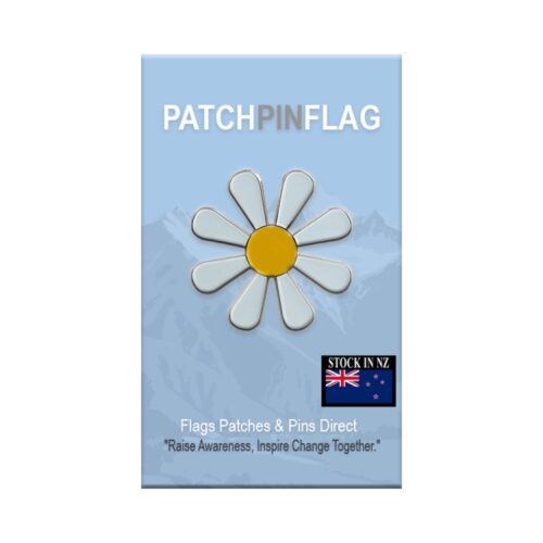 Daisy Fashion Lapel Pin Proudly. Pride Badge Lapel Hat Tie Pin Brooch