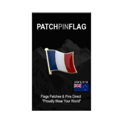 French Flag Lapel Pin – France Badge Brooch Pin