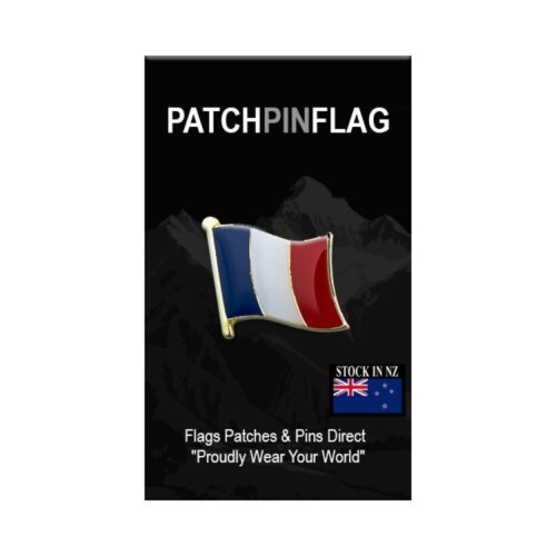French Flag Lapel Pin – France Badge Brooch Pin