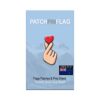 Fun and Fashionable Heart Lapel Pin Proudly. Pride Badge Lapel Hat Tie Pin Brooch