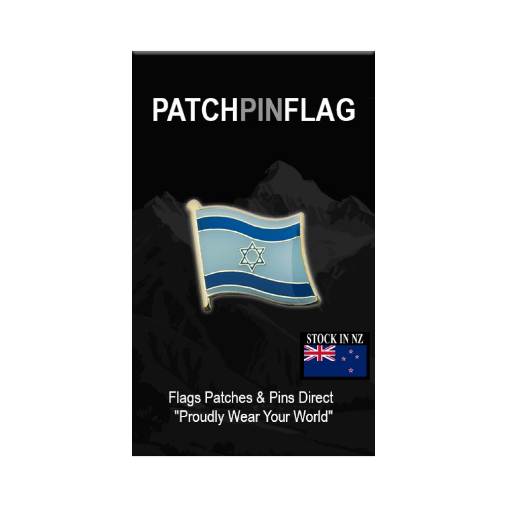 Israel Flag Lapel Pin – Badge Brooch Pin