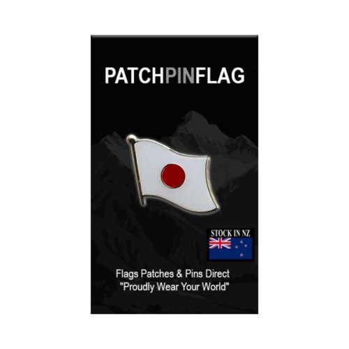 Japanese Flag Lapel Pin – Japan Badge Brooch Pin