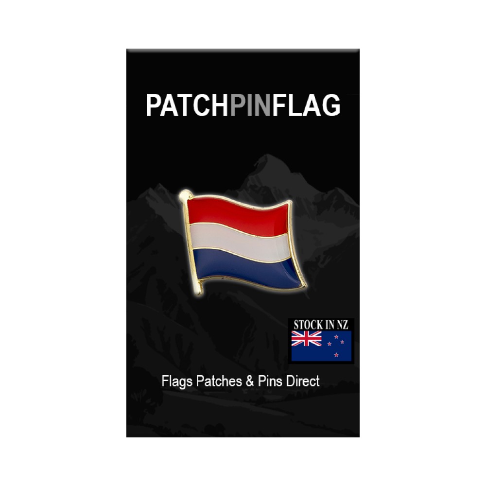 Netherlands Flag Lapel Pin- Dutch Badge Lapel Brooch Pin