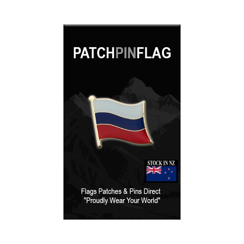 Russia Flag Lapel Pin – Badge Brooch Pin