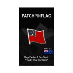 Samoa Flag Lapel Pin – Badge Brooch Pin