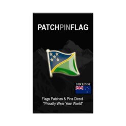Solomon Islands Flag Lapel Pin – Badge Brooch Pin
