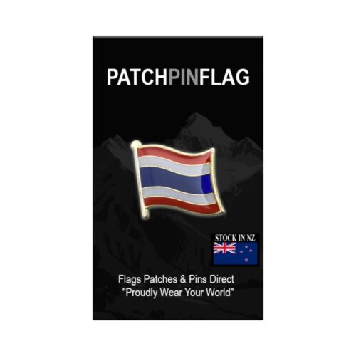 Thailand Flag Lapel Pin – Thai Badge Brooch Pin