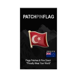 Turkey Flag Lapel Pin – Badge Brooch Pin