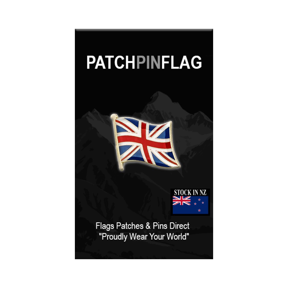 UK Flag Lapel Pin – Union Jack Badge Brooch Pin
